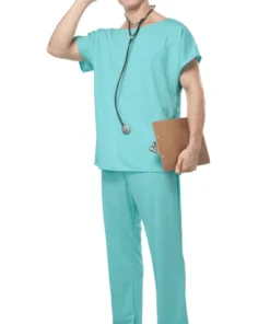 Adult Doctor Scrubs Costume