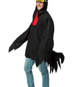 Adult Big Black Rooster Costume