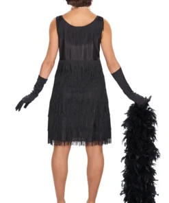 1920s Black Flapper Costume 5 1920s Black Flapper Costume -Joke Store 00096103a02