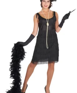 1920s Black Flapper Costume