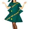 Smiffys Womens Christmas Tree Dress Costume