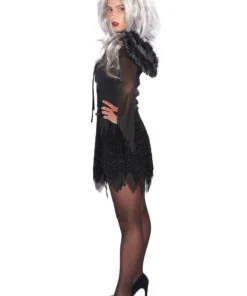 Womens Sorceress Of Darkness Costume -Joke Store 00097446a04