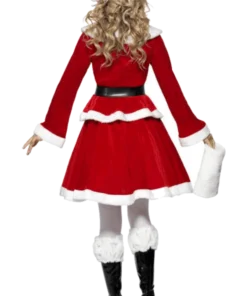Smiffys Womens Miss Elegant Santa Costume 5 Smiffys Womens Miss Elegant Santa Costume -Joke Store 00099275a02