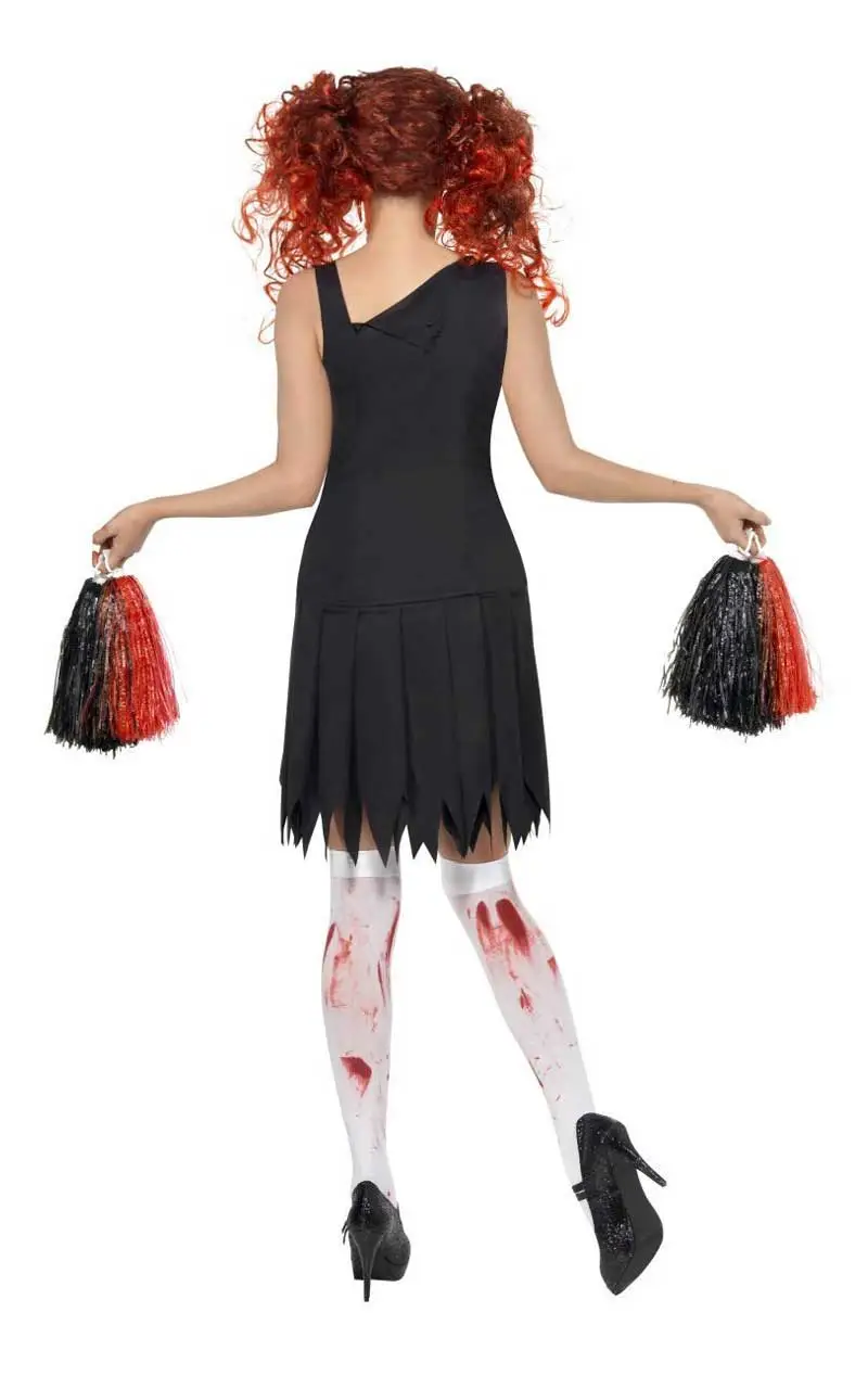 Smiffys Zombie Cheerleader Costume 3 Smiffys Zombie Cheerleader Costume - Image 3