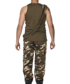 Smiffys Adult Khaki Camo Costume -Joke Store 00099758a03