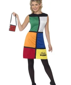 Smiffys Womens Rubiks Cube Costume