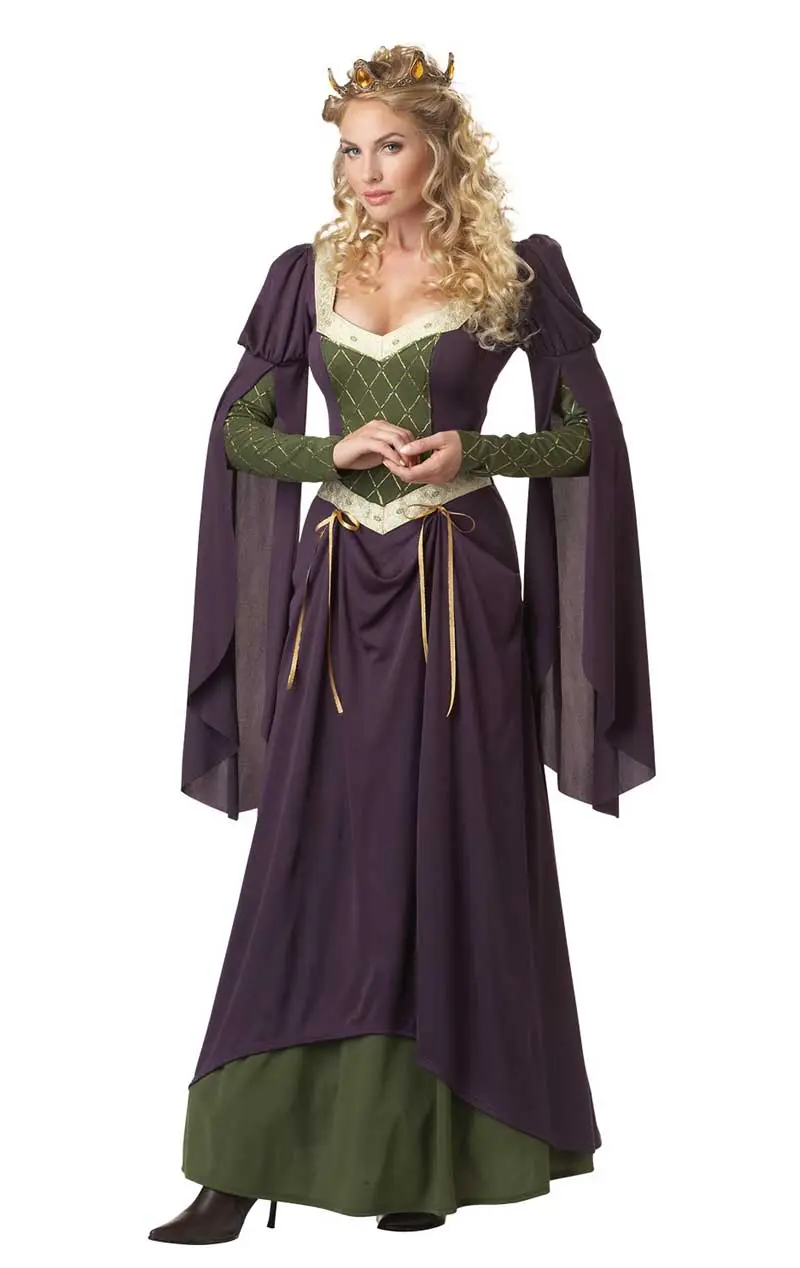 Adult Medieval Lady In Waiting Costume 1 Adult Medieval Lady In Waiting Costume