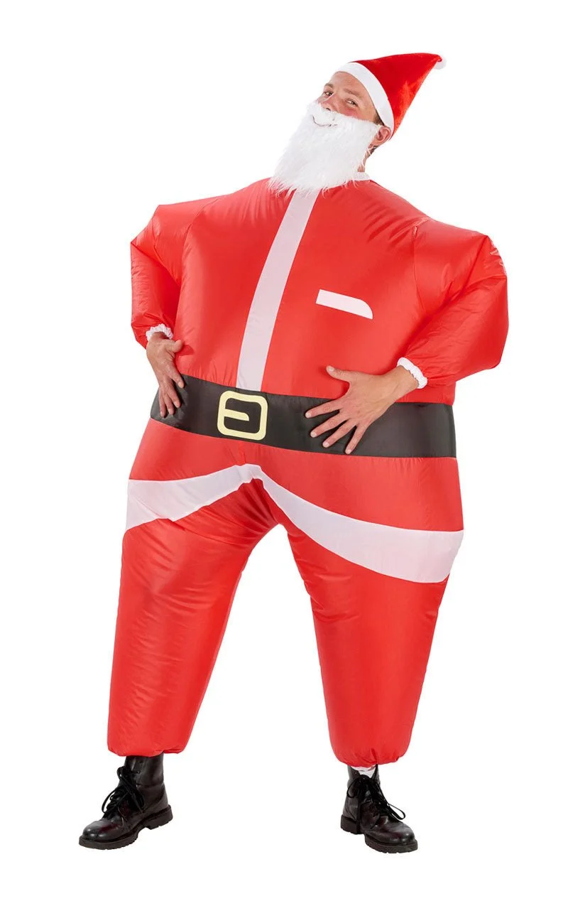 GENERIC Adult Inflatable Santa Costume 1 GENERIC Adult Inflatable Santa Costume