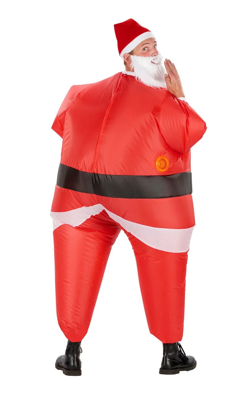 GENERIC Adult Inflatable Santa Costume 2 GENERIC Adult Inflatable Santa Costume - Image 2