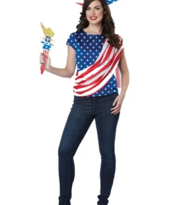 GENERIC Adult Miss Independence Costume