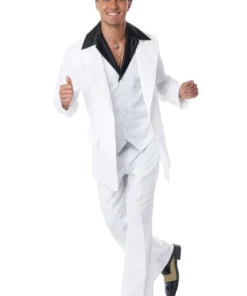GENERIC Mens 70s Era Disco Suit Costume