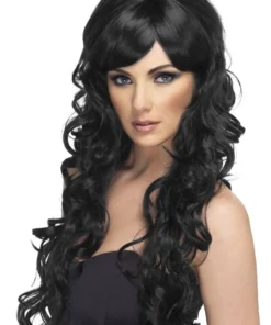 Smiffys Pop Starlet Wig Black
