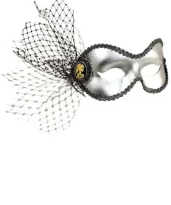 GENERIC Silver Masquerade Mask