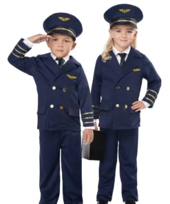 GENERIC Toddler Unisex Pint-Sized Pilot Costume