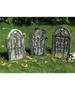 GENERIC Tombstones With Moss Accessory