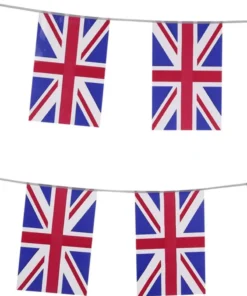 GENERIC Union Jack Square Bunting Decoration