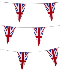 GENERIC Union Jack Triangle Bunting Decoration