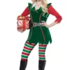 GENERIC Womens Festive Elf Costume