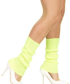 GENERIC Yellow Neon Leg Warmers